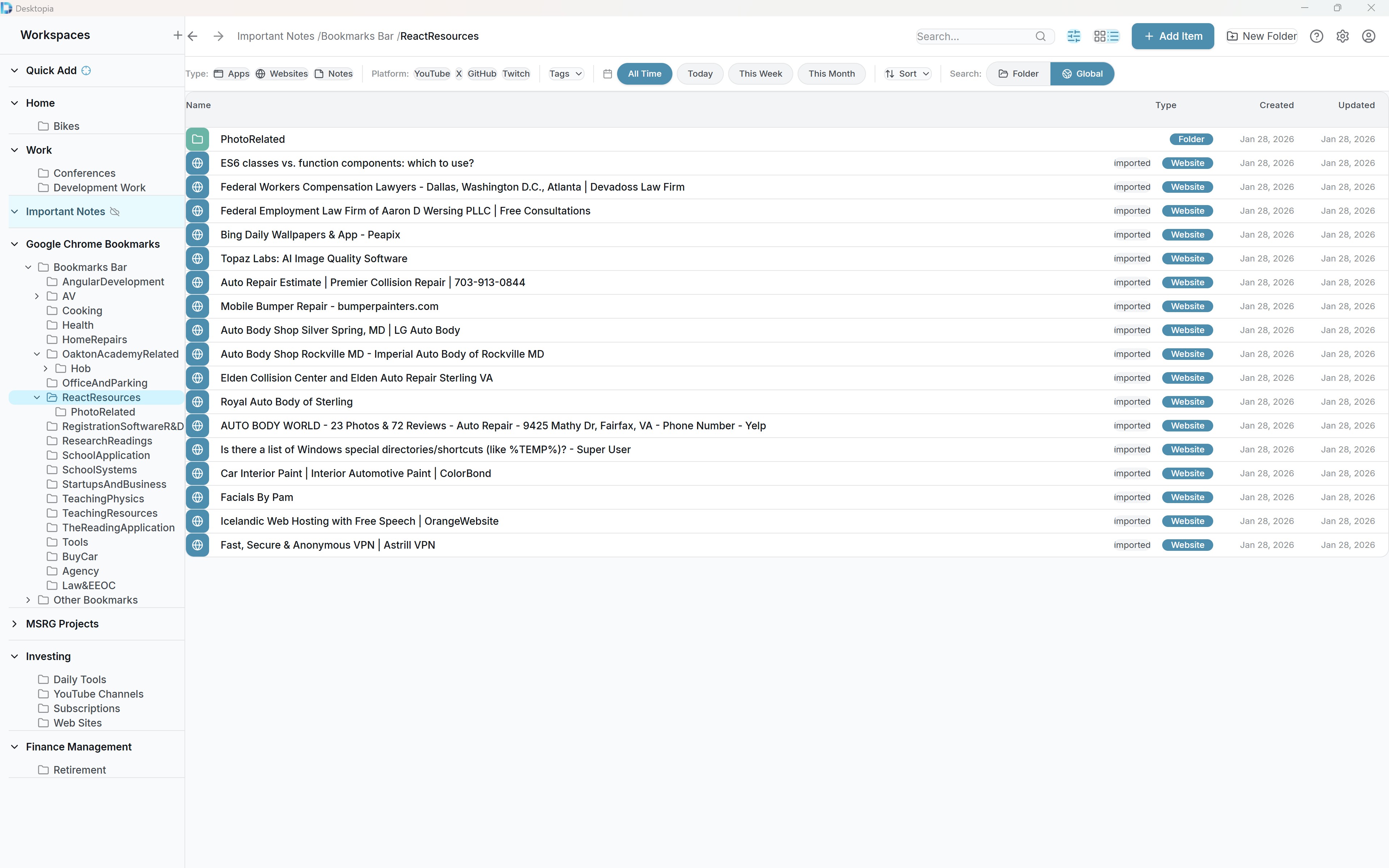 Desktopia — Customization